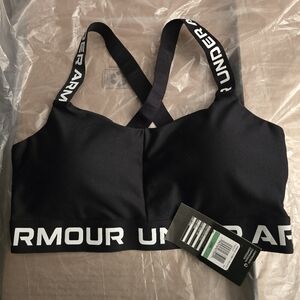 Under Armour Black Crossback Bra